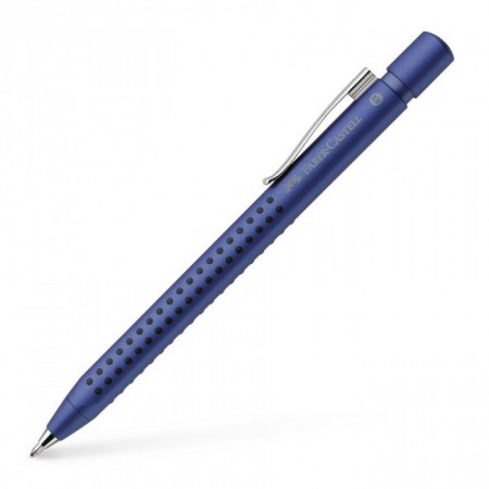 Grip 2011 Ballpoint Pen, XB, Blue Metallic
